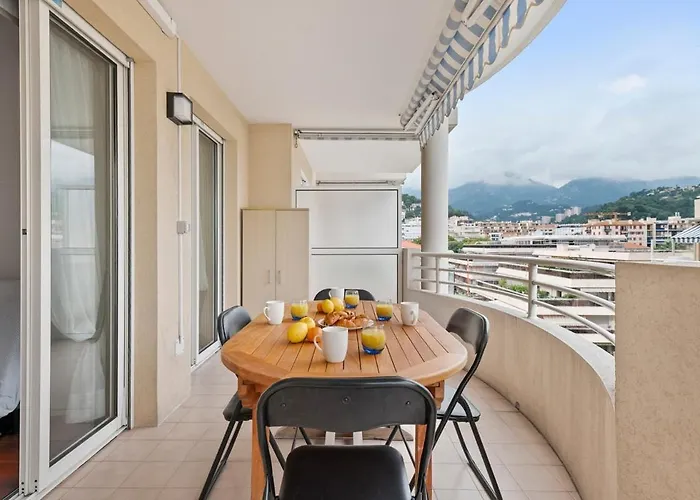 Le Riviera Prestige Front De Terrasse Parking Apartament Roquebrune-Cap-Martin